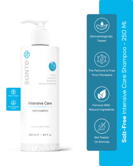 Sante Plus Anti-Dandruff Intensive Care Shampoo for Itchy Scalp 250 Ml